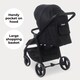 image 8 of MB160 Pushchair - Black Leopard