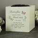 image 6 of Personalised Butterflies Appear Memorial Vase