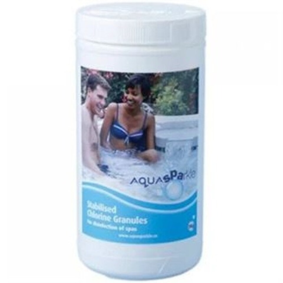 image 1 of Aquasparkle - Chlorine Granules 1 x 1kg Rapid Dissolve Neutral PH