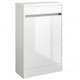 image 1 of Bathroom Back to Wall Toilet WC Unit 494mm Wide - White - (Urban) | White | White | 1
