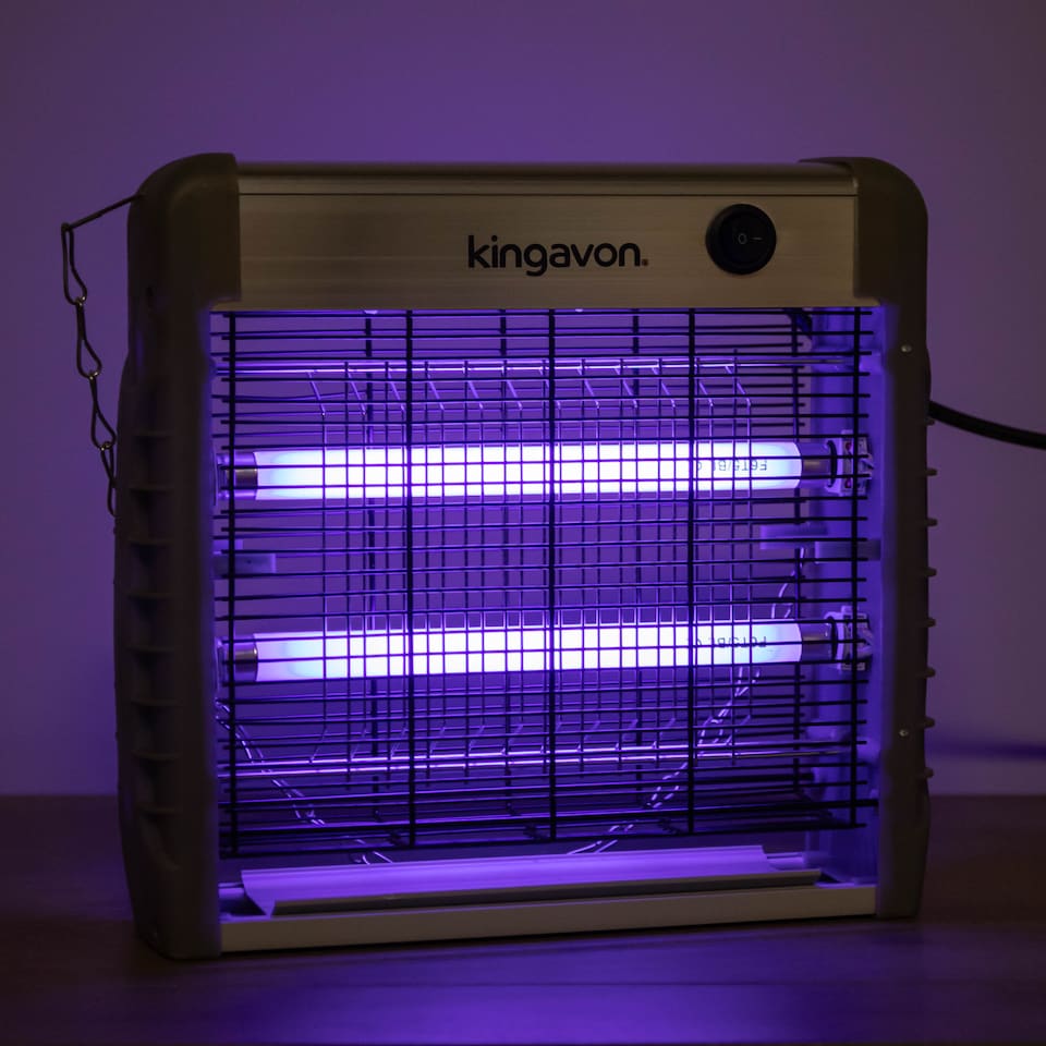 image 1 of 2 x 6W Electrical Ultra Violet UV Insect Bug Killer Fly Zapper