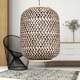 image 3 of Tonia - Mixed Bamboo Weaved Pendant Lightshade | Cream | Large | 1