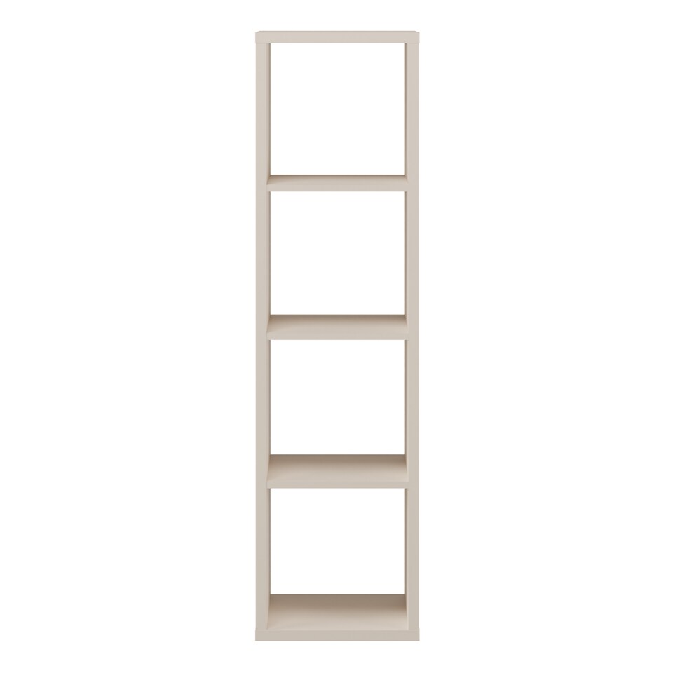 image 1 of Mauro 3 Shelves Storage Unit in Sand