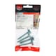 image 2 of Timco - Coach Screws - Hex - Zinc (Size 10.0 x 50 - 4 Pieces)