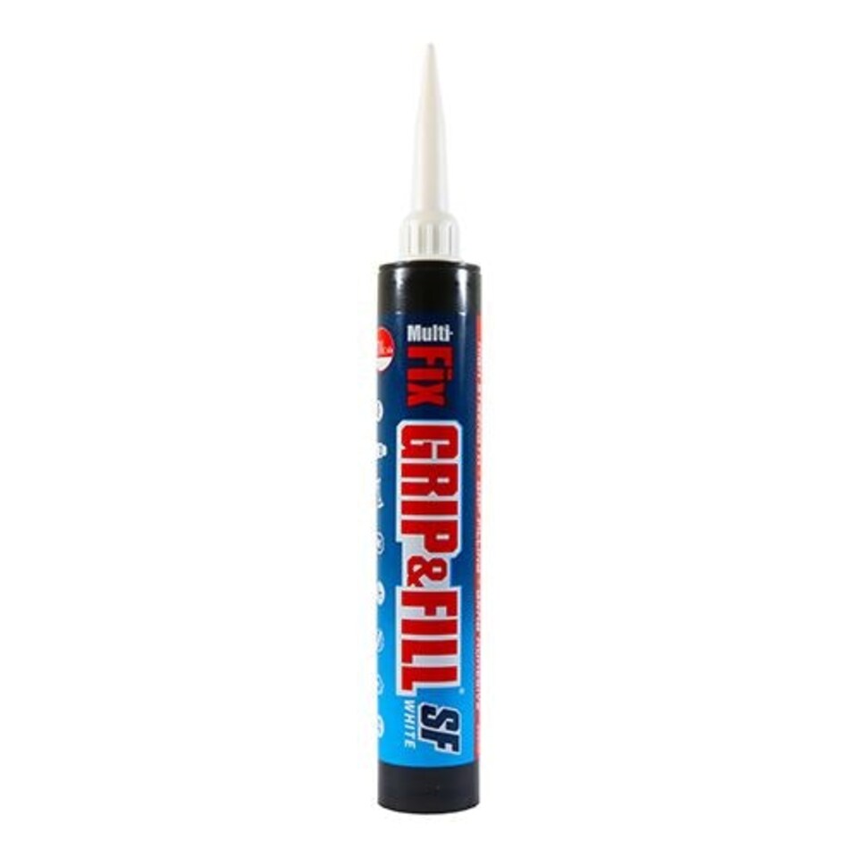 image 1 of Timco - Grip & Fill - Solvent Free - White (Size 350ml - 1 Each)