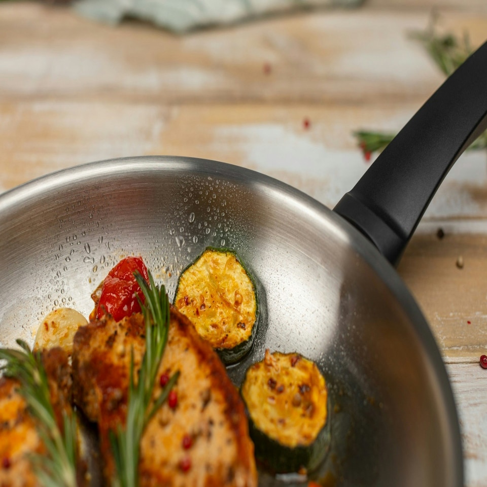 image 1 of CLASSIC Frying Pan Set uncoated 24cm/28cm