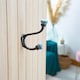 image 5 of Hammer & Tongs Grey Ceramic Ball Hat & Coat Hook - W30mm x H105mm - Raw