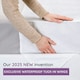 image 4 of Lynmark® Incontinence Bed Pads with Tucks - Washable, Absorbs up to 3L, 85 x 180cm White | 1 pack | Super King