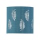 image 2 of Fern - Teal Cut Out 15.5cm Table Lamp Shade Green | Silver