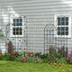 image 7 of COSTWAY 4 Pack Garden Trellis Plant Support Climbing Plants