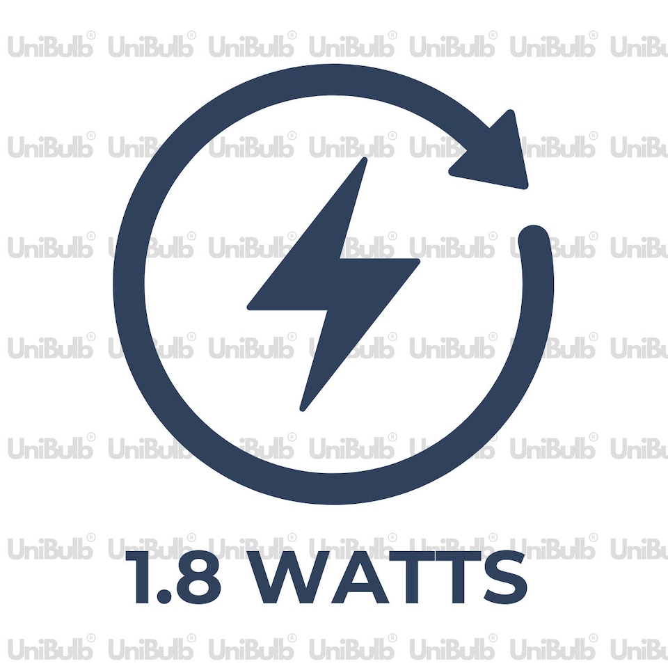 image 1 of UniBulb LED G9 200lm 1.8W 2700K (Warm White) Capsule Light Bulb - Pack of 4 | White | Warm White | 4