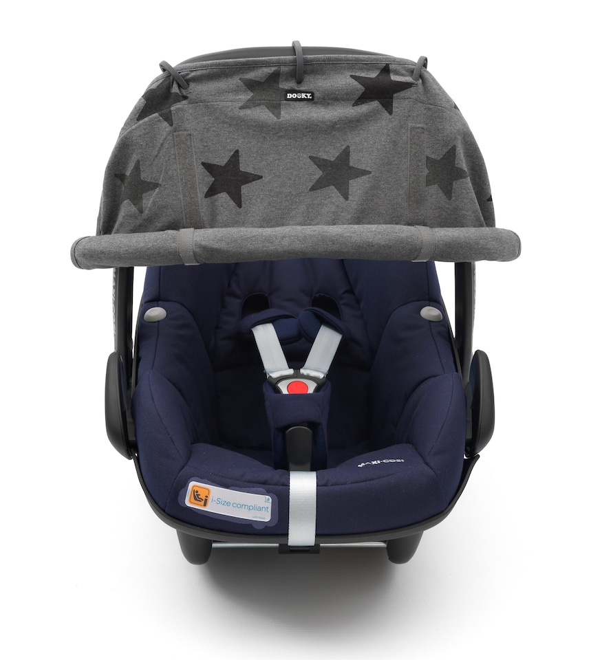 image 1 of Dooky Universal Pram Cover – UPF 50+ Sun Shade for Prams, Pushchairs, Buggies & Car Seats