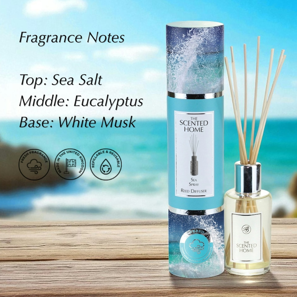 image 1 of Ashleigh & Burwood Sea Spray Reed Diffuser 150ml