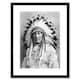 image 1 of Photo Native American Indian Mountain Chief 12x16" Framed Wall Art Print