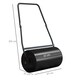image 7 of DURHAND Heavy Duty Garden Lawn Roller Push Tow Water Sand Filled 46L Equipment