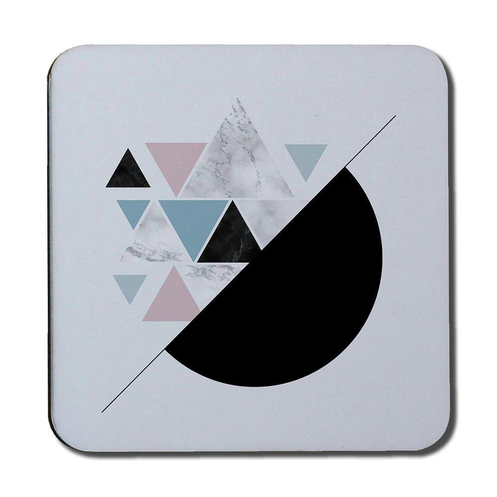 Triangles & Semi Circle Pattern (Coaster)