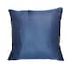 image 1 of Plain Scatter Outdoor Cushion - Pack of 2 - Polyster - H10 x W45 x L45 cm - Blue Blue | Blue