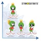 image 3 of Marvin The Martian Star Mini Cardboard Cutouts 60cm - Pack of 4