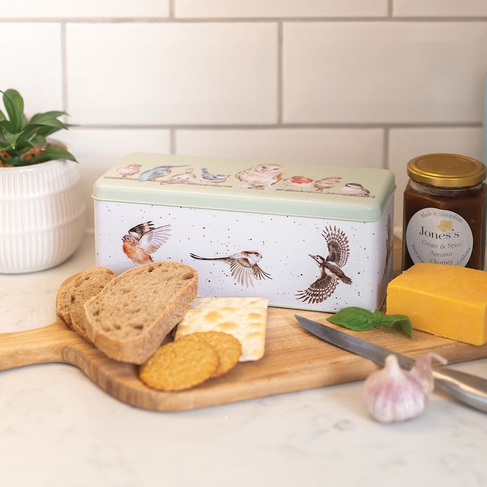 image 1 of Wrendale Designs Bird Cracker Storage Tin