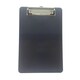 image 1 of Pack of 24 A5 Black Solid Plastic Clipboards with Ruled Side