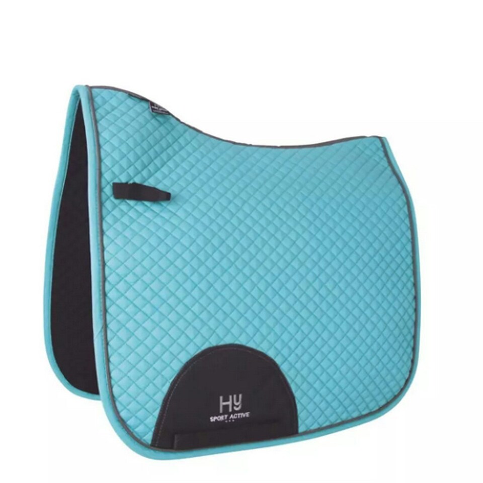 Hy Sport Active Dressage Horse Saddlepad - Sky Blue - Full