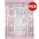 image 1 of Peppa Pig Stardust Pencil Pleat Curtains (Pack of 2) - Pink - 54in x 66in Pink