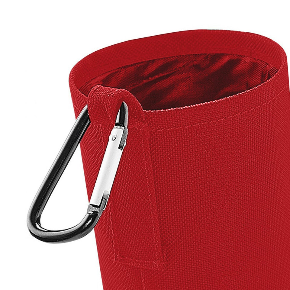 image 1 of Quadra Water Bottle And Fabric Sleeve Holder (Pack of 2) - Classic Red - One Size