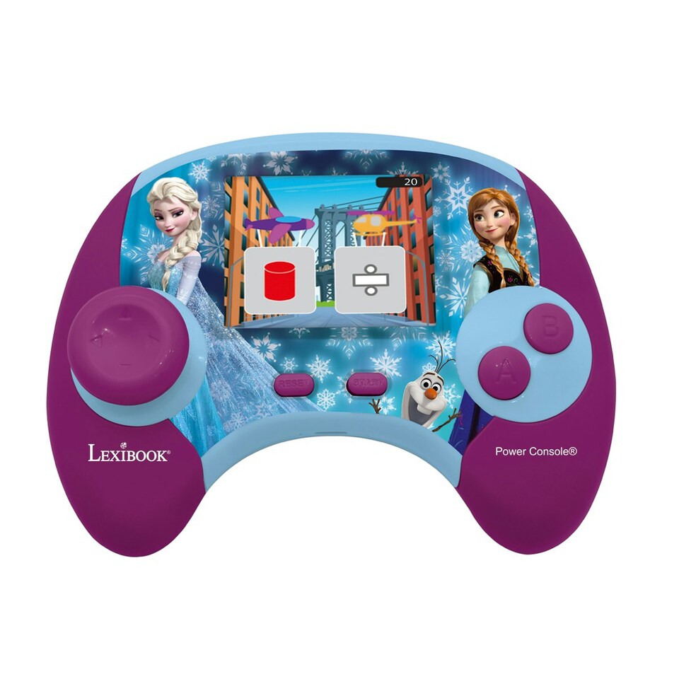 image 1 of Lexibook JCG100FZI1 Disney Frozen Educational Handheld Bilingual Console with LCD Screen