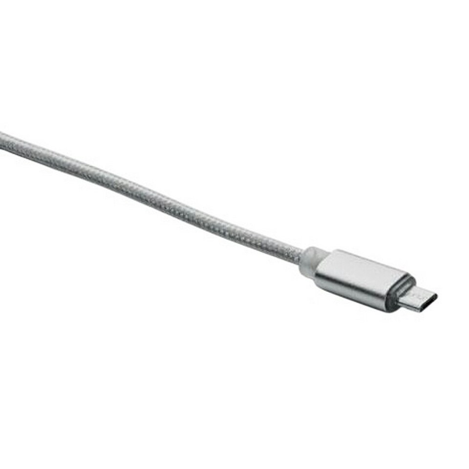 image 1 of MidOcean Cablong 2 in 1 Charging Cable - Silver - One Size