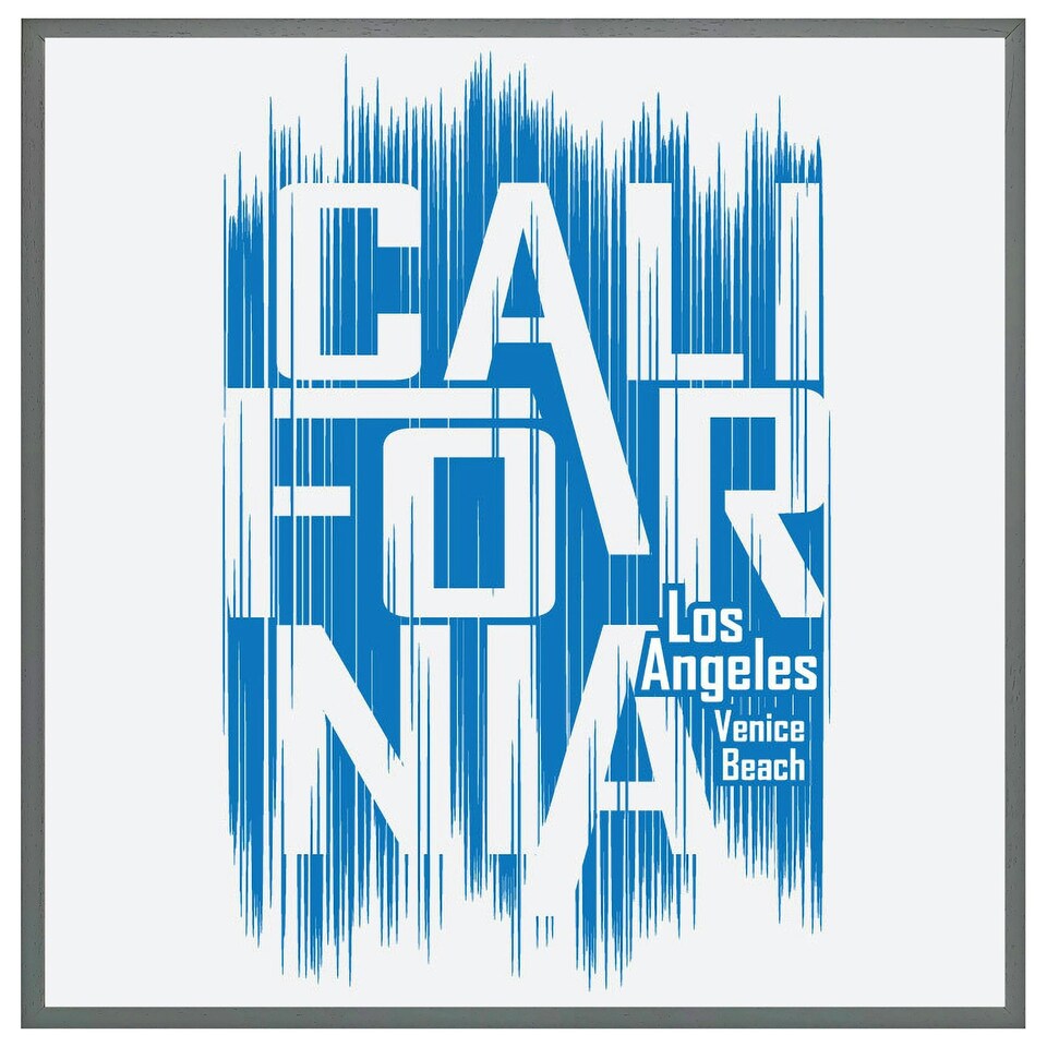 image 1 of California venice beach (Picutre Frame) Brown | XL
