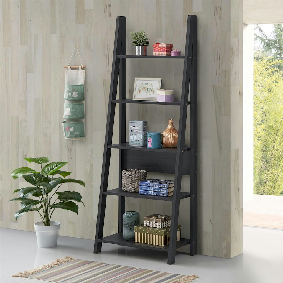 image 1 of Ladder Bookcase