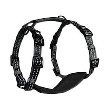 Alcott Adventure Dog Harness - Black - Small