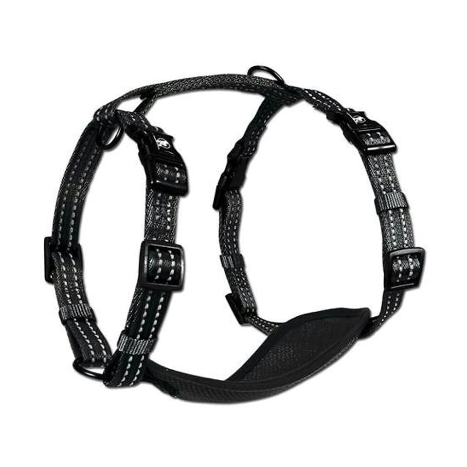 Alcott Adventure Dog Harness - Black - Small