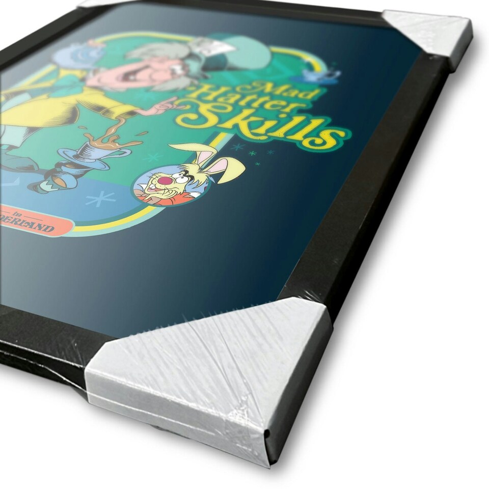image 1 of Disney Storybook Time (Mad Hatter Skils) Framed 30x40cm Print