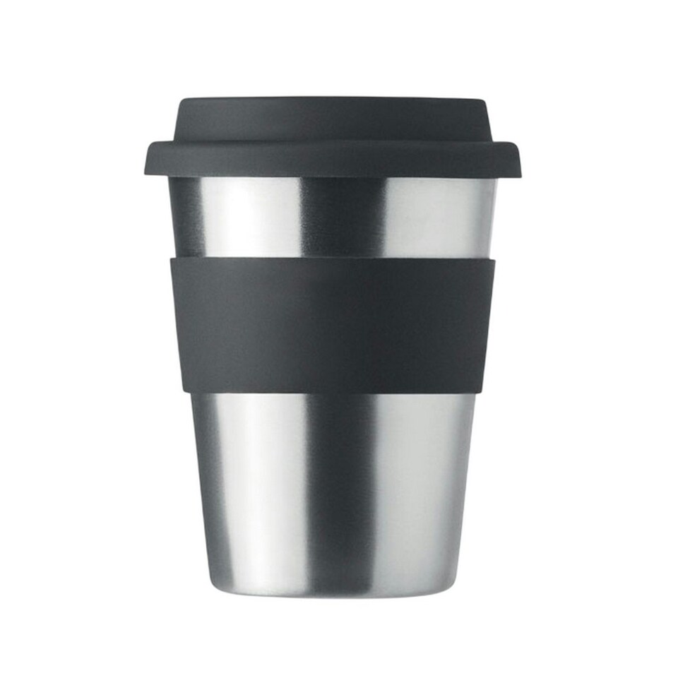 image 1 of MidOcean Irmug Stainless Steel 350ml Tumbler - Black - One Size Black