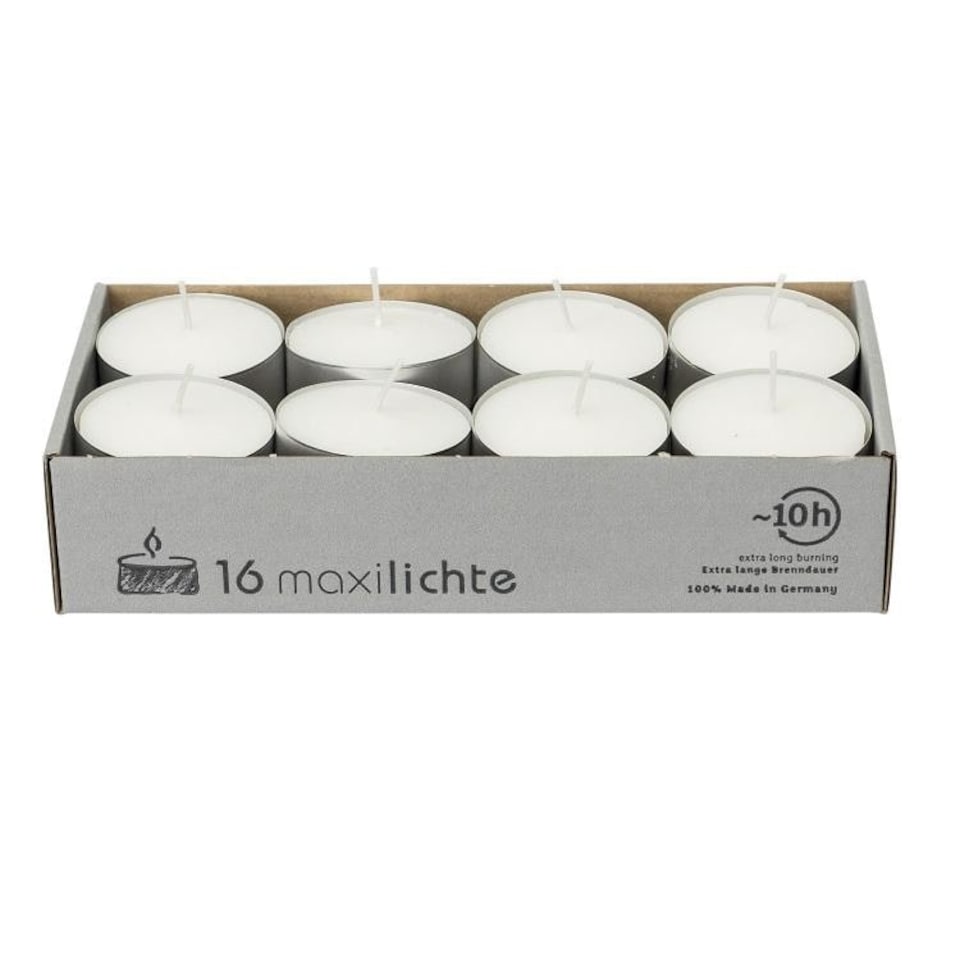 Wenzel Maxilights Candles 10hr 16pk - One Colour - One Size