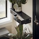 image 10 of SoBuy FRG43-SCH,Floating Shelf with 2 Drawers | Black | Black | 1