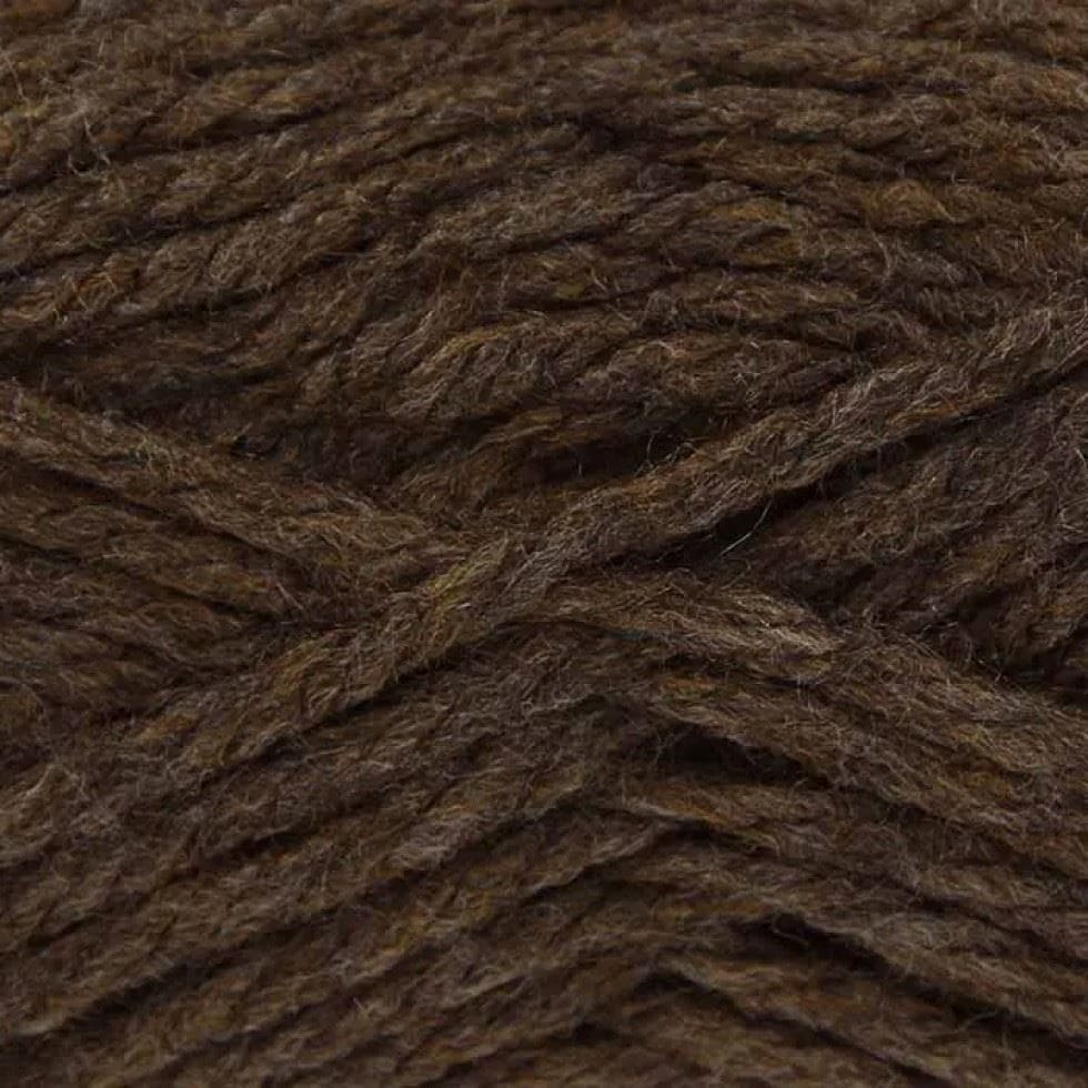 King Cole Brown Big Value Super Chunky Yarn (Value Pack 12 x 100g Balls) For Crochet, Knitting - 81m per ball