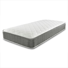 Castle Hybrid Mattress - 20cm Deep, Soft-Touch Quilted Sleep Surface | White | Small Double