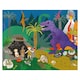 image 3 of Floss & Rock Magic Moving Jigsaw Puzzle 50 Piece - Dinosaur