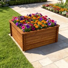 Raised Garden Bed - 2m x 2m - 965mm Height - 27mm Thick Wall