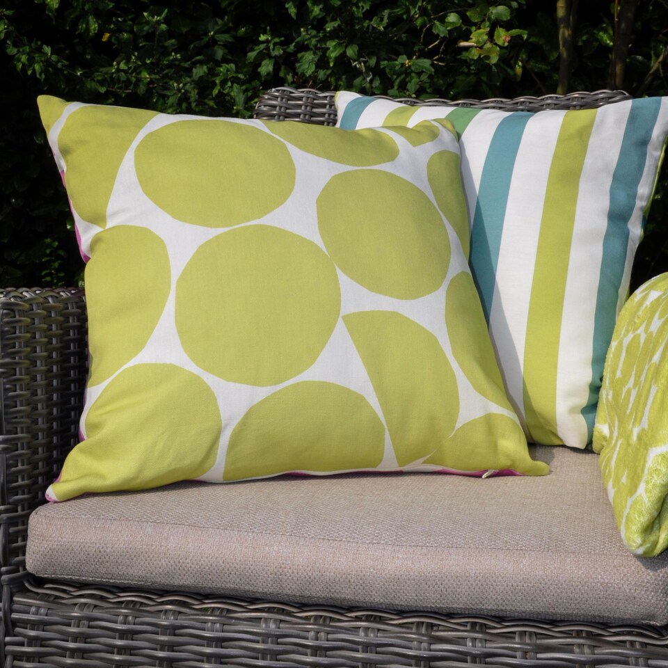 image 1 of Fusion Ingo Outdoor Cushion Cover Pink/Green