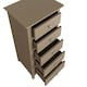 image 4 of Palma 5 Drawer Chest of Drawers Putty