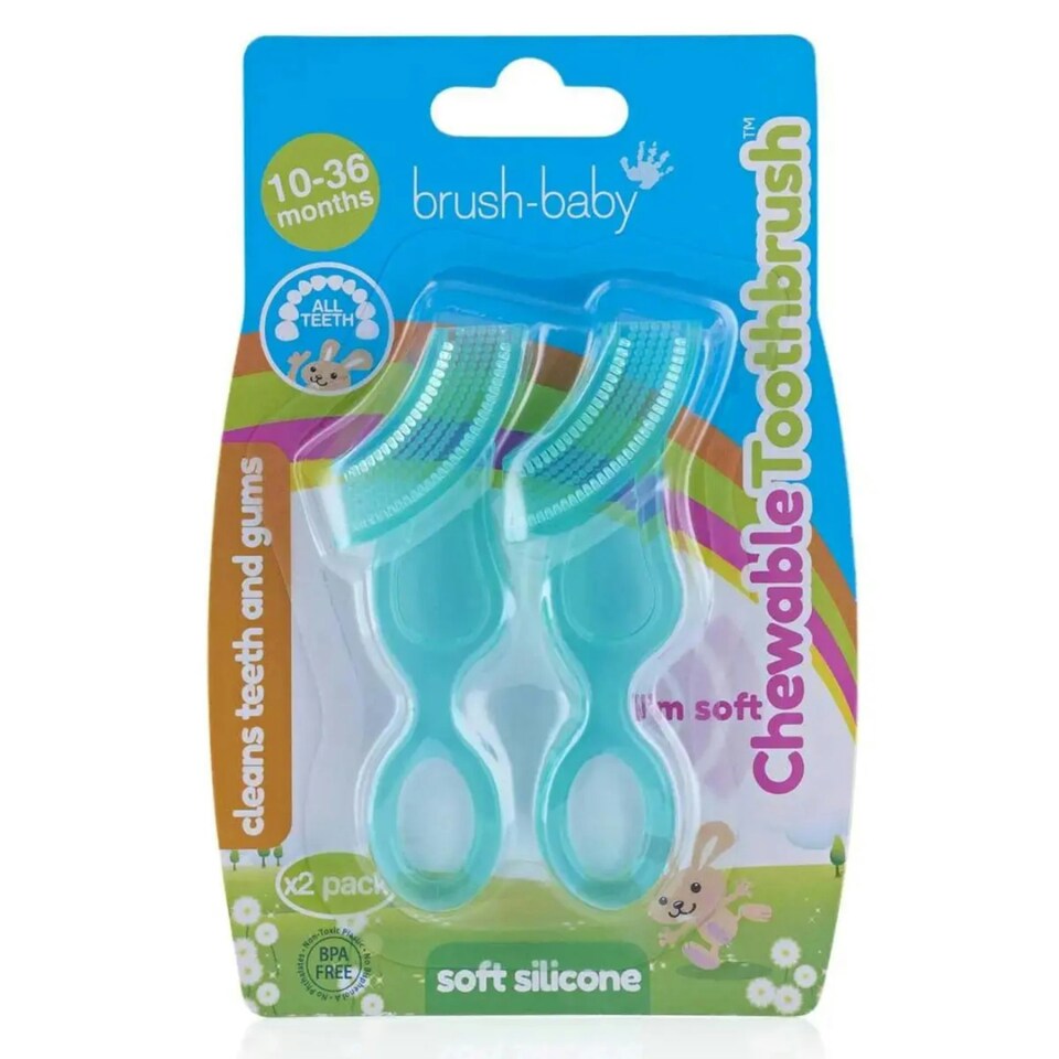 image 1 of Brush Baby Teething Gift Set - Teething Remedies For Babies