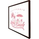 image 3 of Cali long beach (Picture Frame) Grey | L