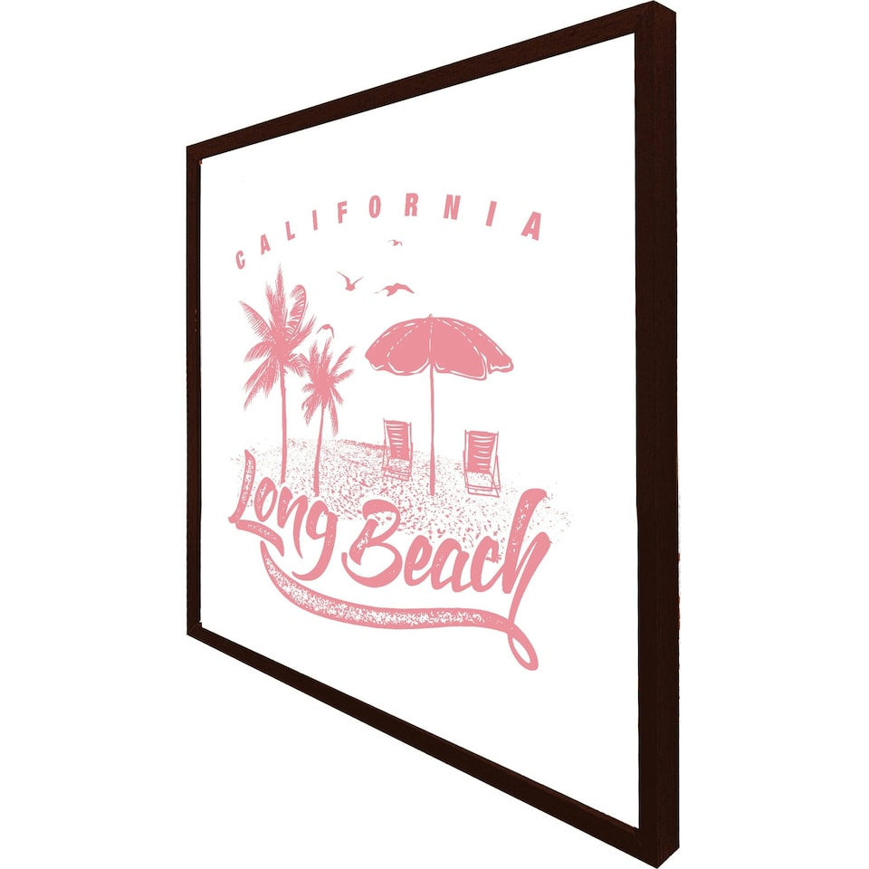 image 1 of Cali long beach (Picture Frame) Grey | L