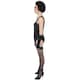 image 4 of The Rocky Horror Picture Show Mens Frank-N-Furter Costume Set - Black - XL XL