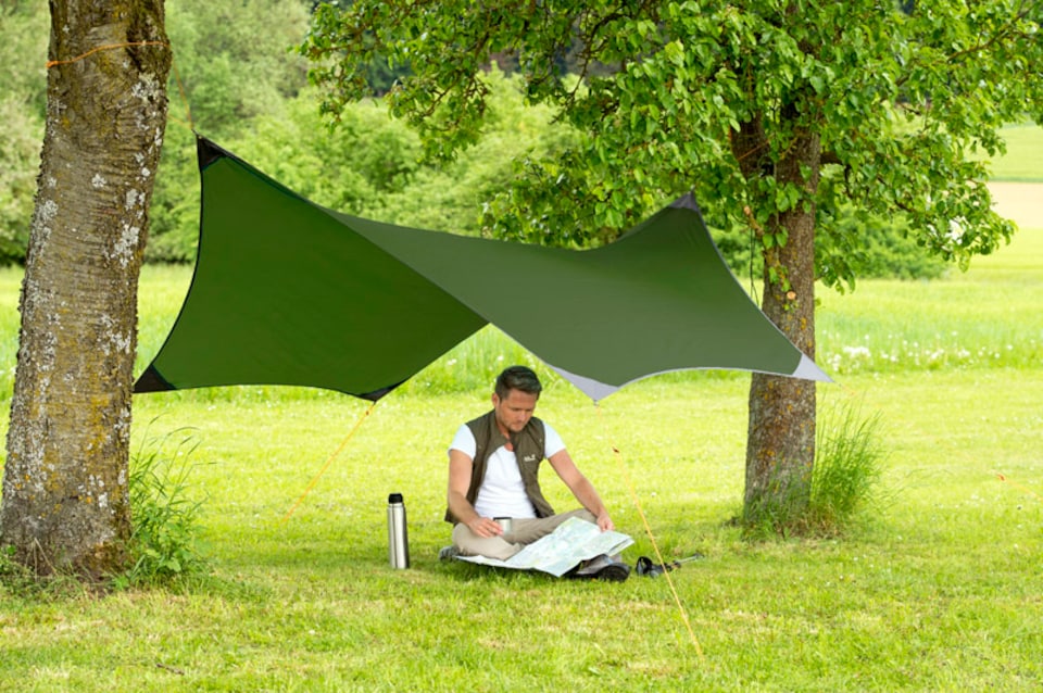 image 1 of Traveller Tarp (Jungle Tent Pro) | Green