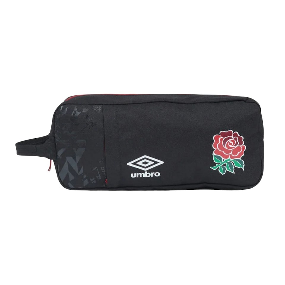image 1 of Umbro 24/25 Formation England Rugby Training Boot Bag - Black/White/Equestrian Red - S