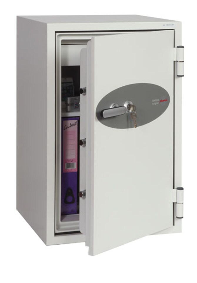 image 1 of Phoenix Fire Fighter FS0442K Size 2 Fire Safe with Key Lock